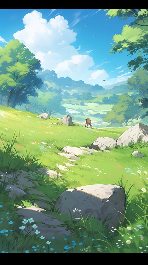 Anime Nature Landscape Peaceful Aesthetic Calming (976)