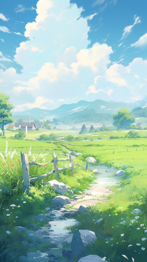 Anime Nature Landscape Peaceful Aesthetic Calming (952)