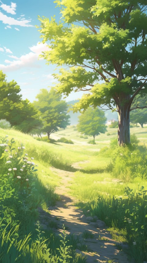 Anime Nature Landscape Peaceful Aesthetic Calming (968)