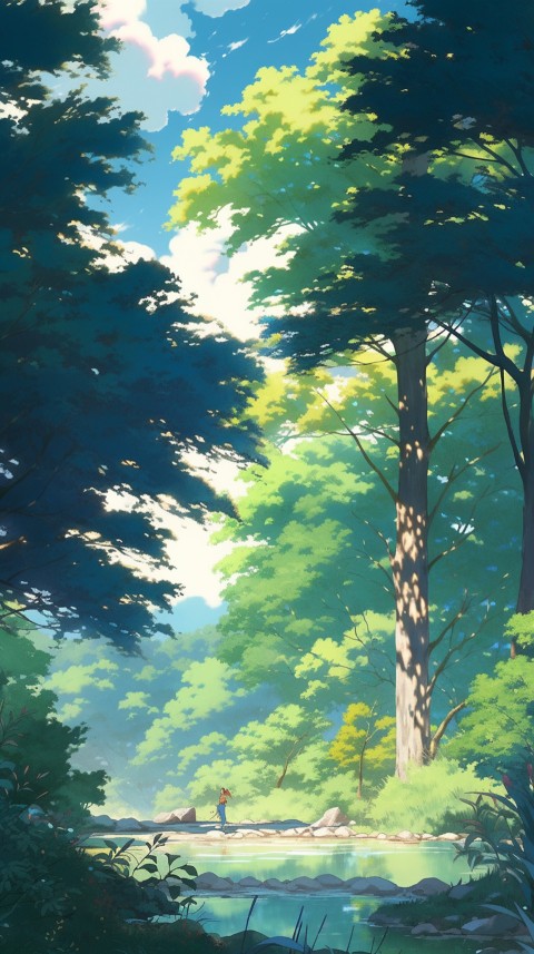 Anime Nature Landscape Peaceful Aesthetic Calming (982)