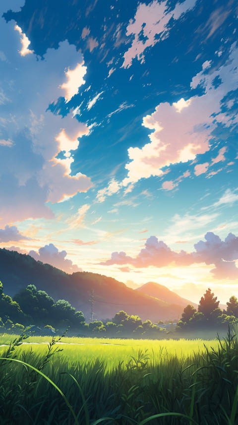 Anime Nature Landscape Peaceful Aesthetic Calming (1049)