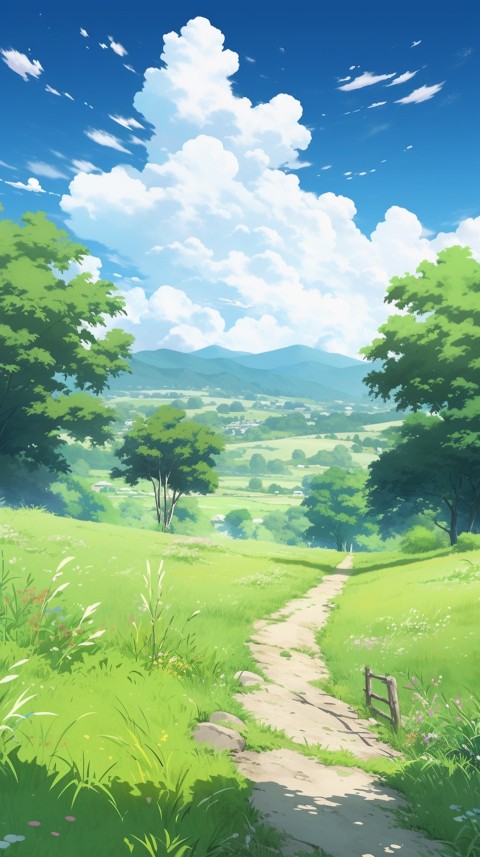Anime Nature Landscape Peaceful Aesthetic Calming (1067)