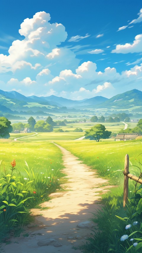 Anime Nature Landscape Peaceful Aesthetic Calming (1054)