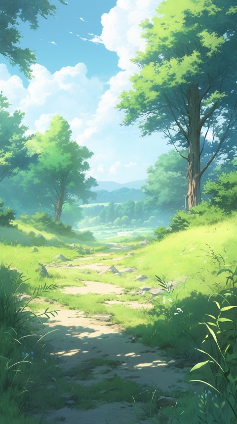 Anime Nature Landscape Peaceful Aesthetic Calming (1076)