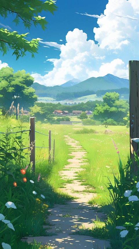 Anime Nature Landscape Peaceful Aesthetic Calming (1059)