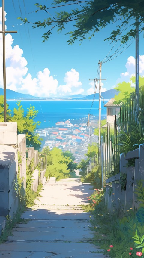 Anime Nature Landscape Peaceful Aesthetic Calming (1061)
