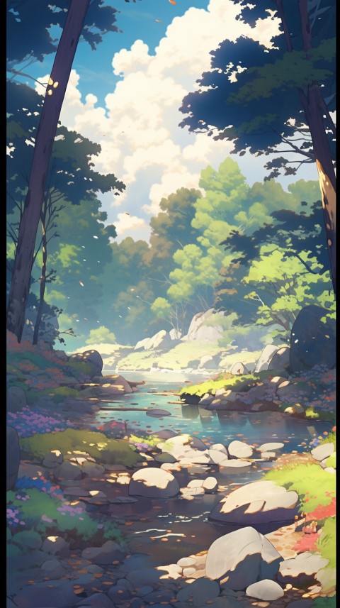 Anime Nature Landscape Peaceful Aesthetic Calming (1078)