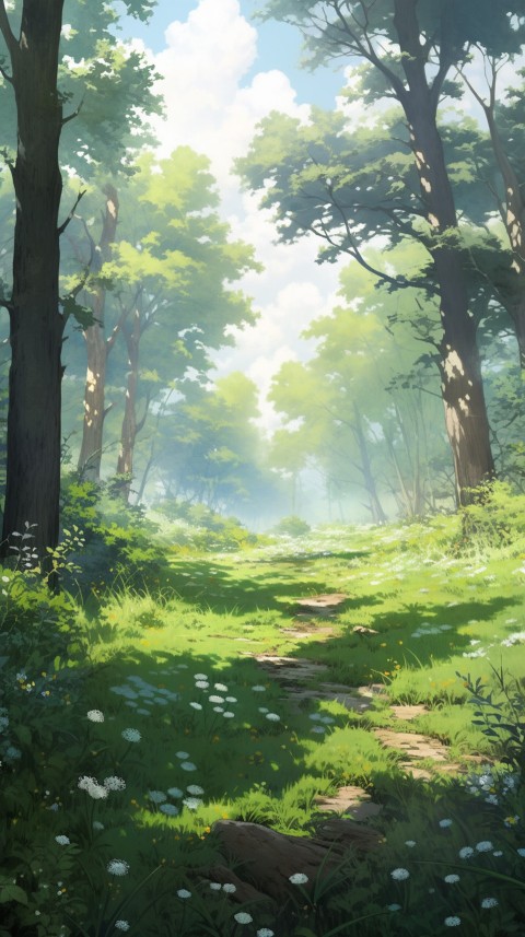 Anime Nature Landscape Peaceful Aesthetic Calming (1092)