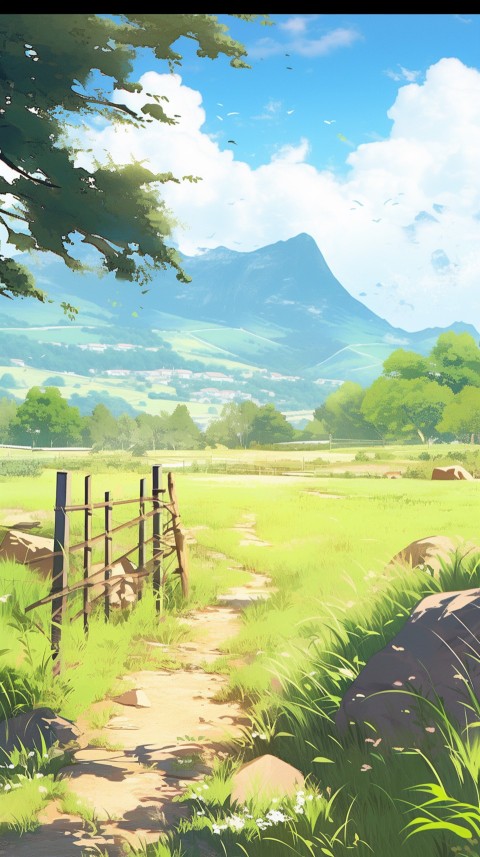 Anime Nature Landscape Peaceful Aesthetic Calming (1057)