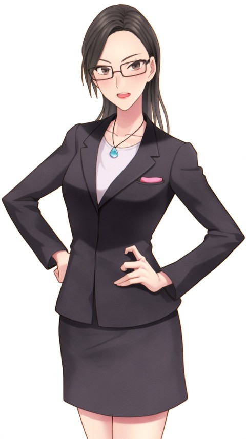 High School Anime Cute Women Teacher (25)