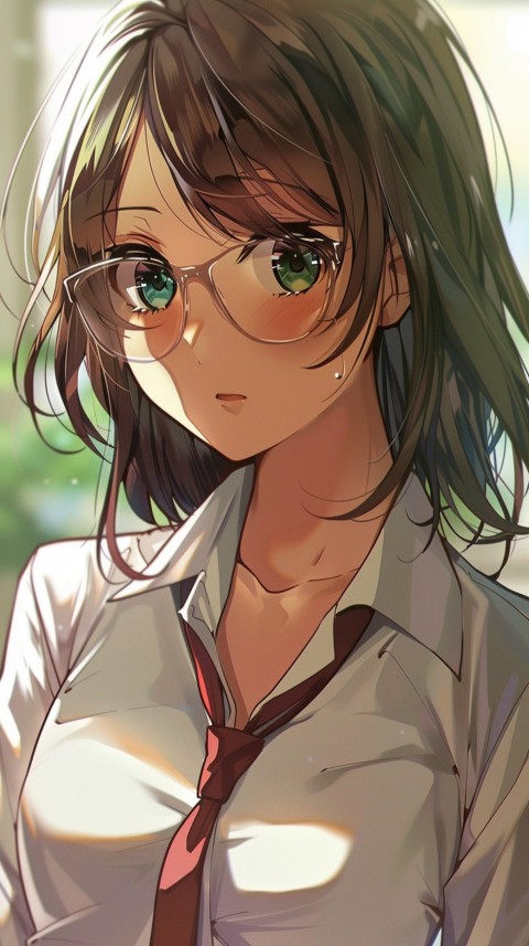 High School Anime Cute Women Teacher (35)