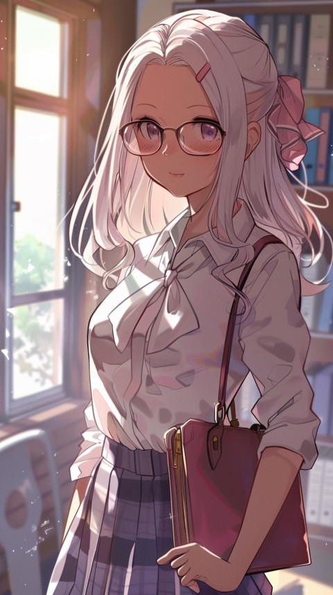 High School Anime Cute Women Teacher (56)