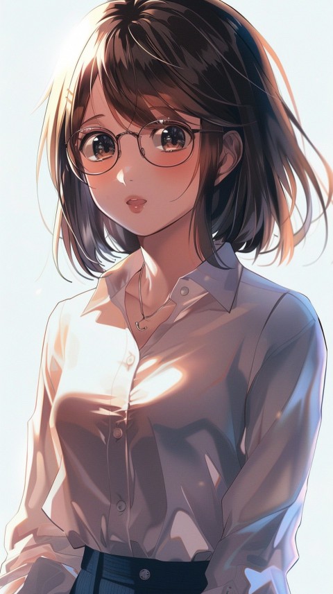 High School Anime Cute Women Teacher (86)