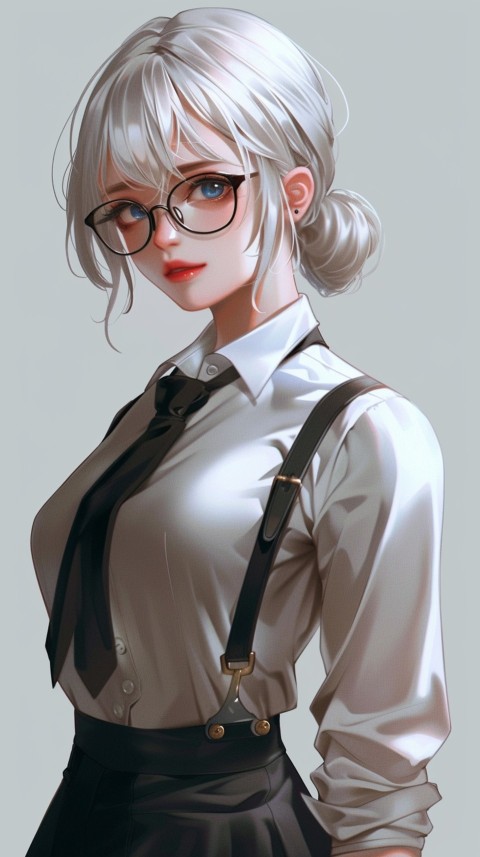 High School Anime Cute Women Teacher (186)