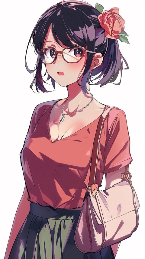 High School Anime Cute Women Teacher (192)