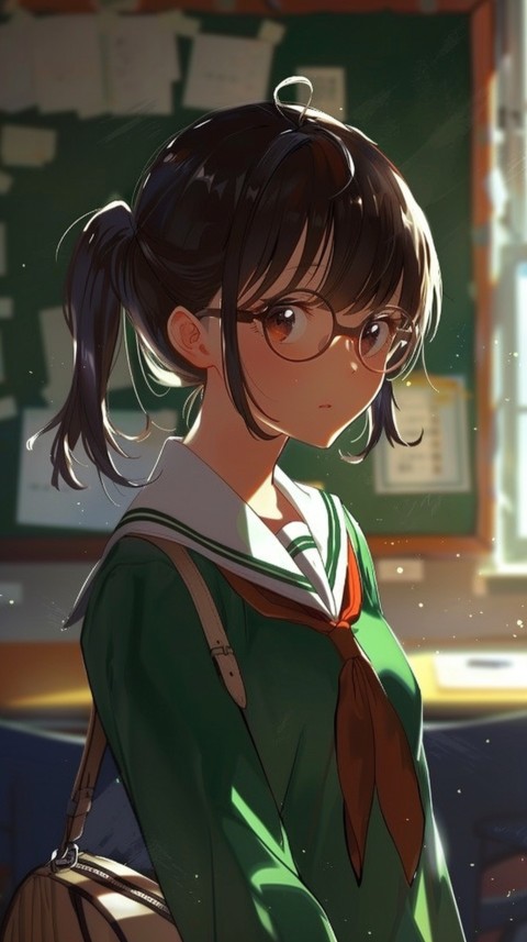 High School Anime Cute Women Teacher (226)