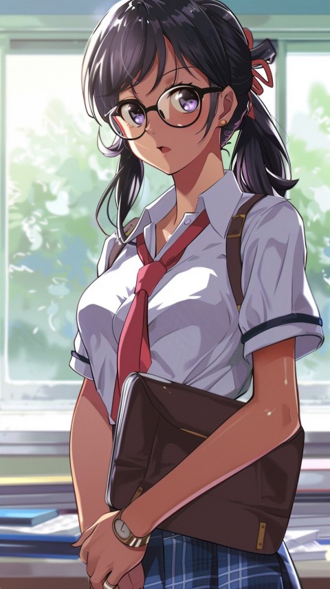 High School Anime Cute Women Teacher (241)