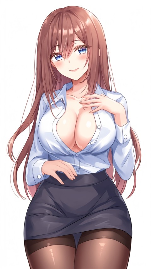 High School Anime Cute Women Teacher (296)