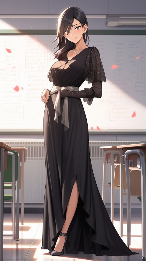 High School Anime Cute Women Teacher (879)