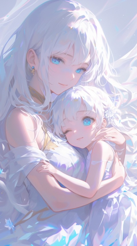 Anime Mother's Love Aesthetic Baby Daughter Son Moms (516)