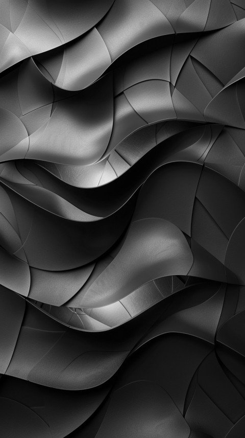 Dark Black Background Abstract Pattern Line Minimalist Aesthetics (14)