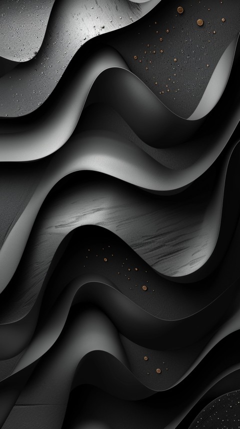 Dark Black Background Abstract Pattern Line Minimalist Aesthetics (89)
