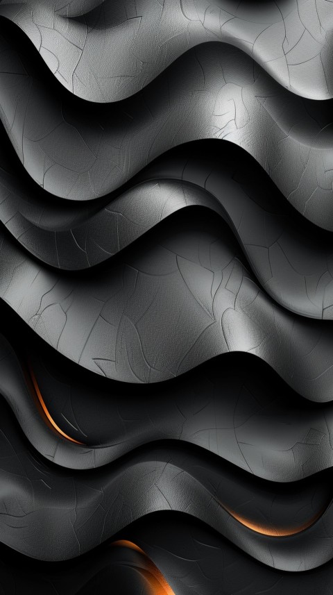 Dark Black Background Abstract Pattern Line Minimalist Aesthetics (87)