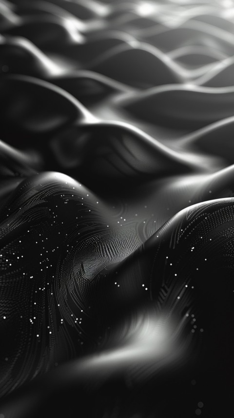 Dark Black Background Abstract Pattern Line Minimalist Aesthetics (127)