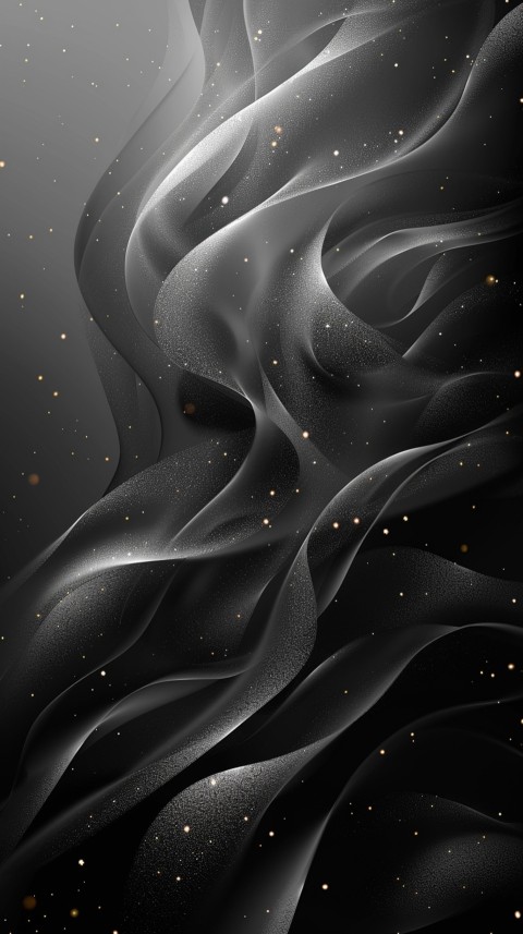 Dark Black Background Abstract Pattern Line Minimalist Aesthetics (117)