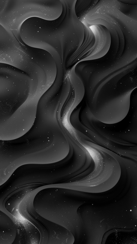 Dark Black Background Abstract Pattern Line Minimalist Aesthetics (168)