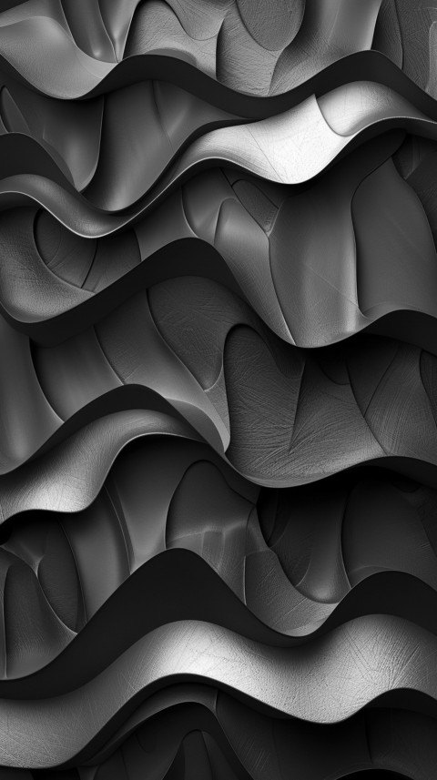 Dark Black Background Abstract Pattern Line Minimalist Aesthetics (190)