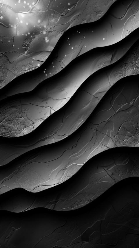Dark Black Background Abstract Pattern Line Minimalist Aesthetics (260)