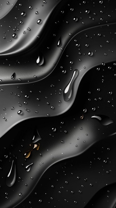 Dark Black Background Abstract Pattern Line Minimalist Aesthetics (335)