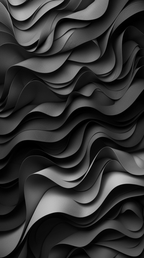 Dark Black Background Abstract Pattern Line Minimalist Aesthetics (356)