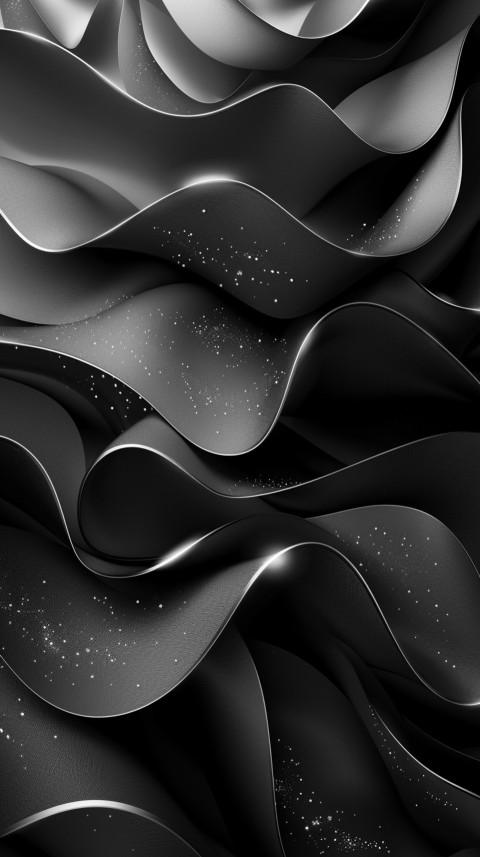Dark Black Background Abstract Pattern Line Minimalist Aesthetics (394)