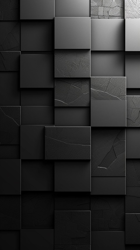 Dark Black Background Abstract Pattern Line Minimalist Aesthetics (375)
