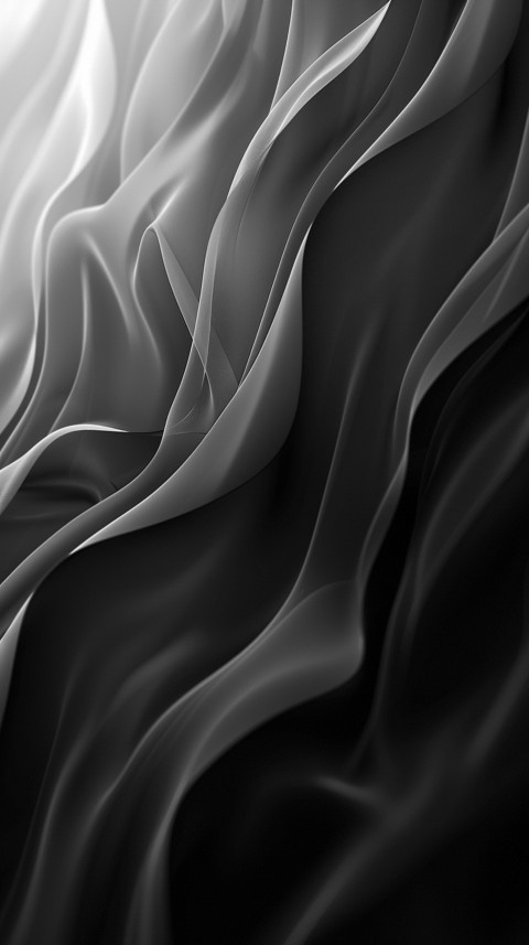 Dark Black Background Abstract Pattern Line Minimalist Aesthetics (474)