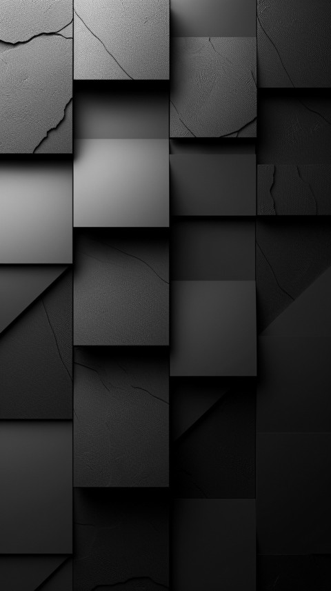 Dark Black Background Abstract Pattern Line Minimalist Aesthetics (452)