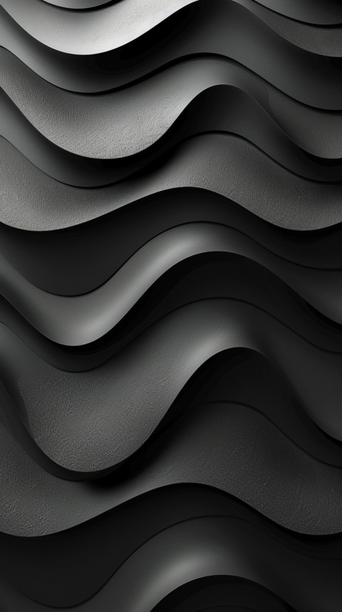 Dark Black Background Abstract Pattern Line Minimalist Aesthetics (566)