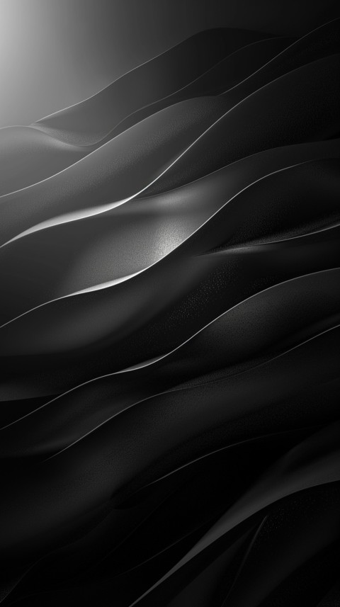 Dark Black Background Abstract Pattern Line Minimalist Aesthetics (649)