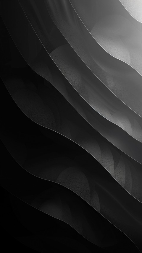 Dark Black Background Abstract Pattern Line Minimalist Aesthetics (646)