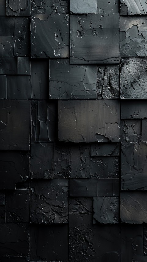 Dark Black Background Abstract Pattern Line Minimalist Aesthetics (718)