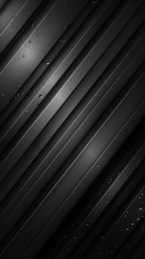 Dark Black Background Abstract Pattern Line Minimalist Aesthetics (761)