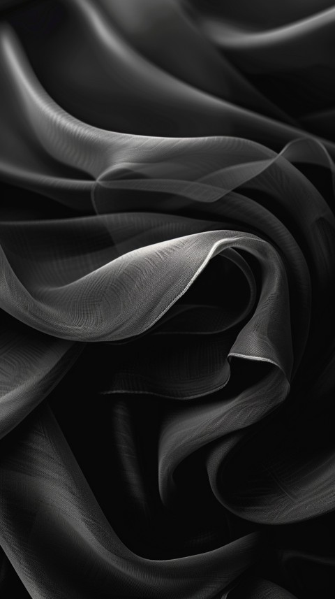 Dark Black Background Abstract Pattern Line Minimalist Aesthetics (784)
