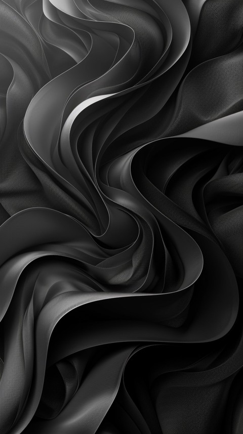 Dark Black Background Abstract Pattern Line Minimalist Aesthetics (791)