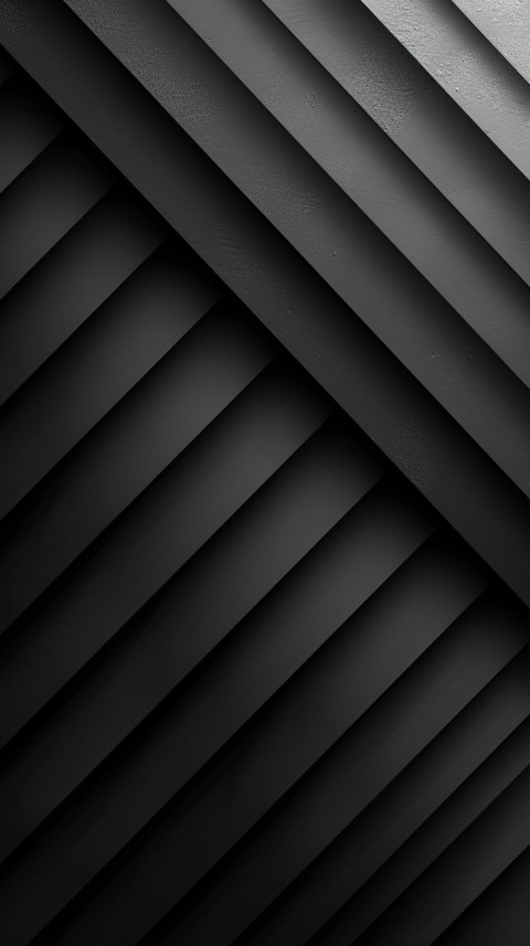 Dark Black Background Abstract Pattern Line Minimalist Aesthetics (814)