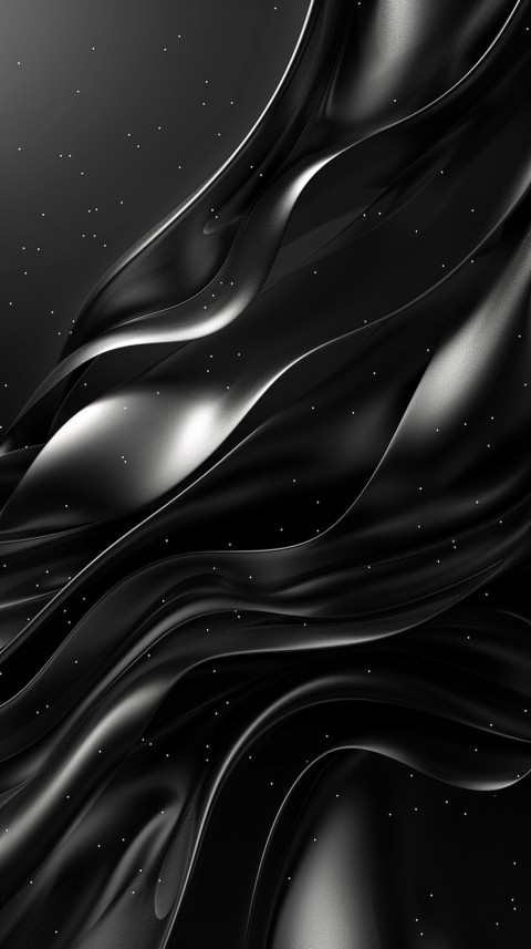 Dark Black Background Abstract Pattern Line Minimalist Aesthetics (809)