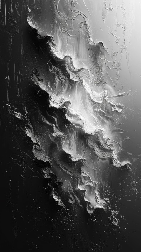 Dark Black Background Abstract Pattern Line Minimalist Aesthetics (828)