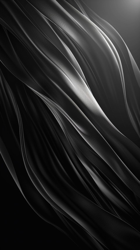 Dark Black Background Abstract Pattern Line Minimalist Aesthetics (872)