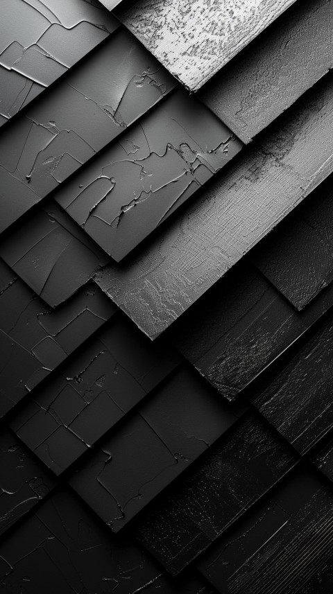 Dark Black Background Abstract Pattern Line Minimalist Aesthetics (880)